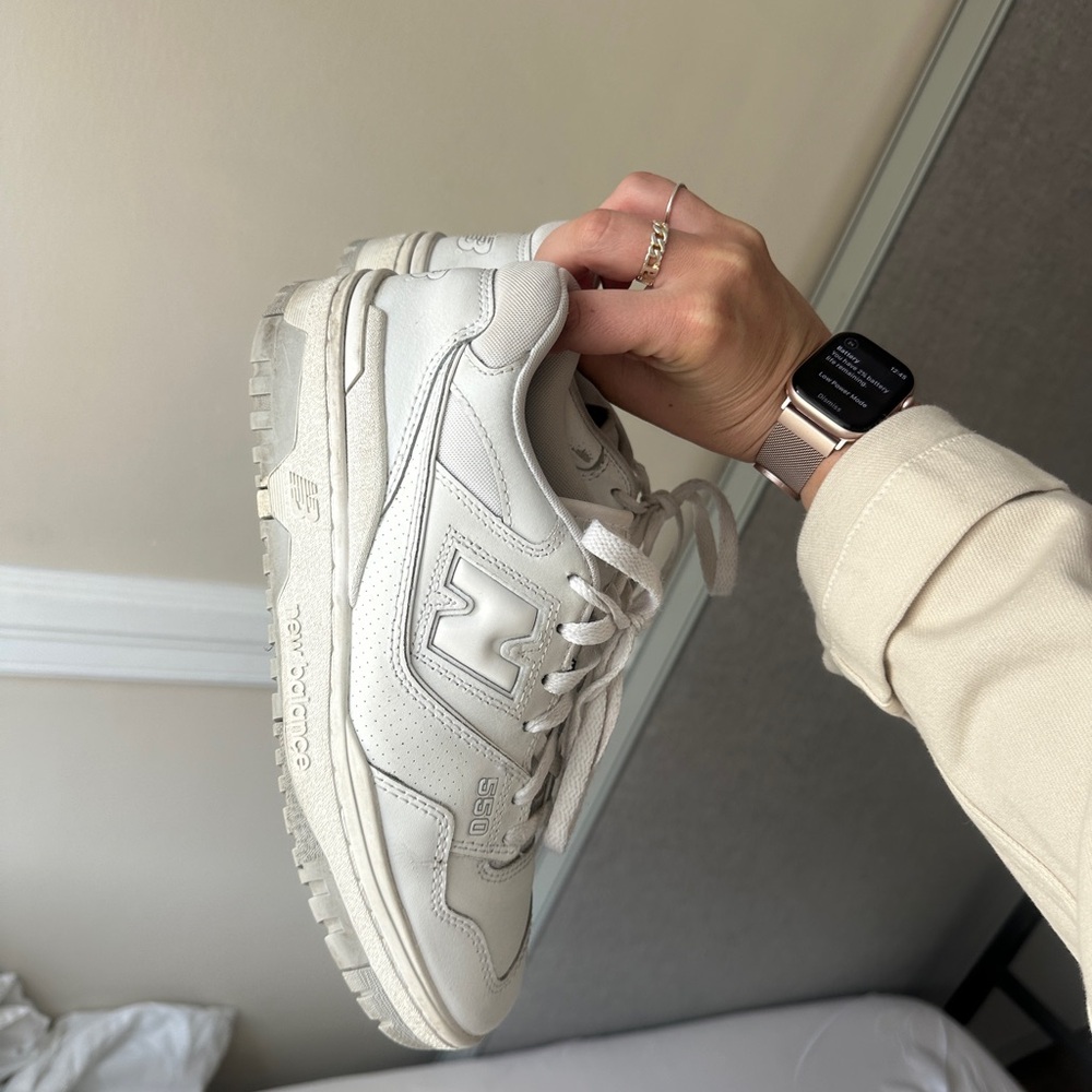 New Balance Women's Cream Sneakers